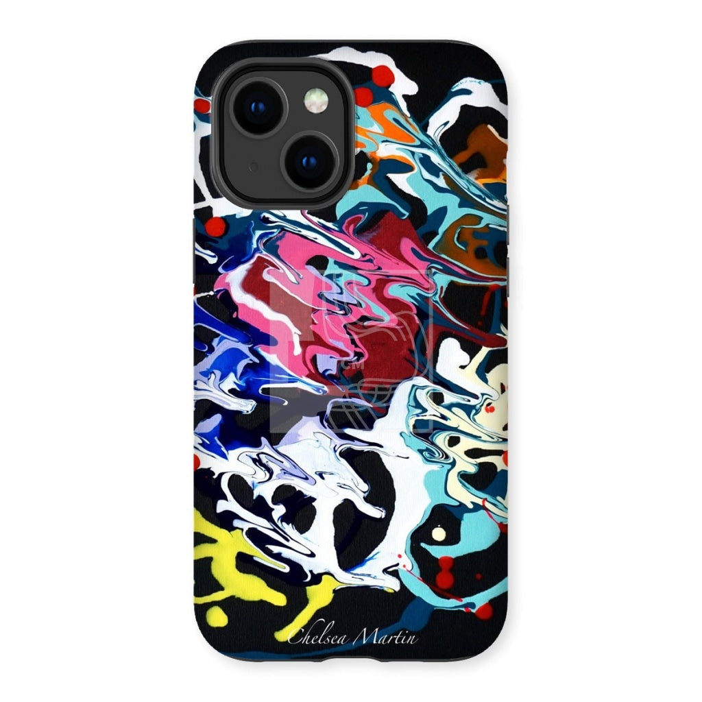 Melted Tough Phone Case Iphone 14 Plus / Gloss & Tablet Cases