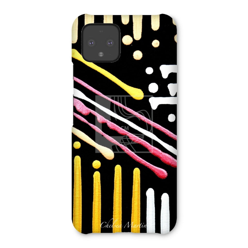 Metallic Snap Phone Case Google Pixel 4 / Gloss & Tablet Cases