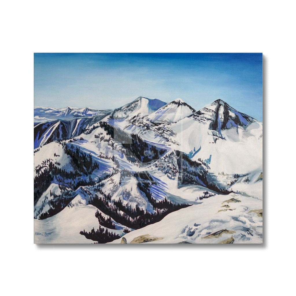 Mountains Canvas - Chelsea Martin Art