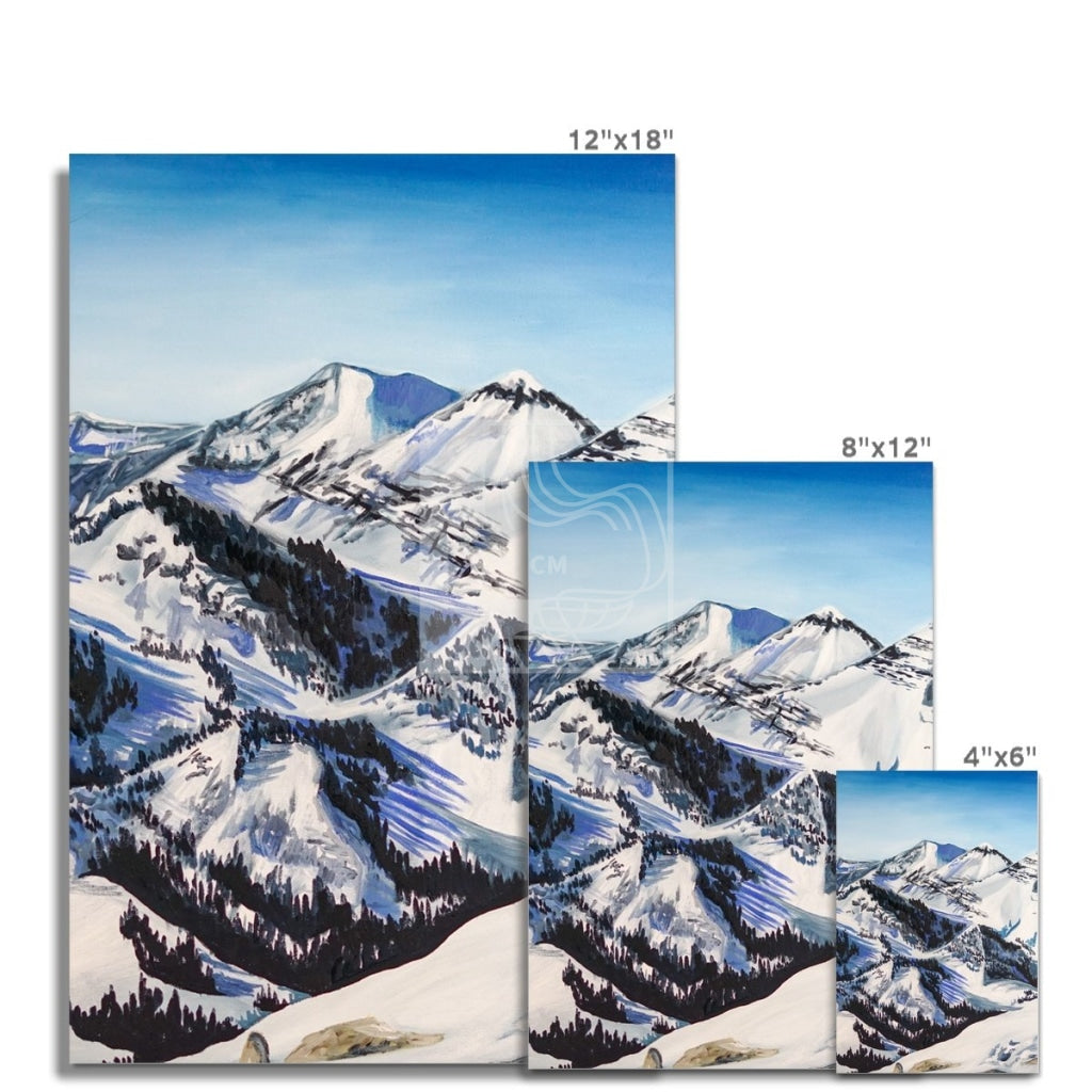 Mountains Fine Art Print - Chelsea Martin Art