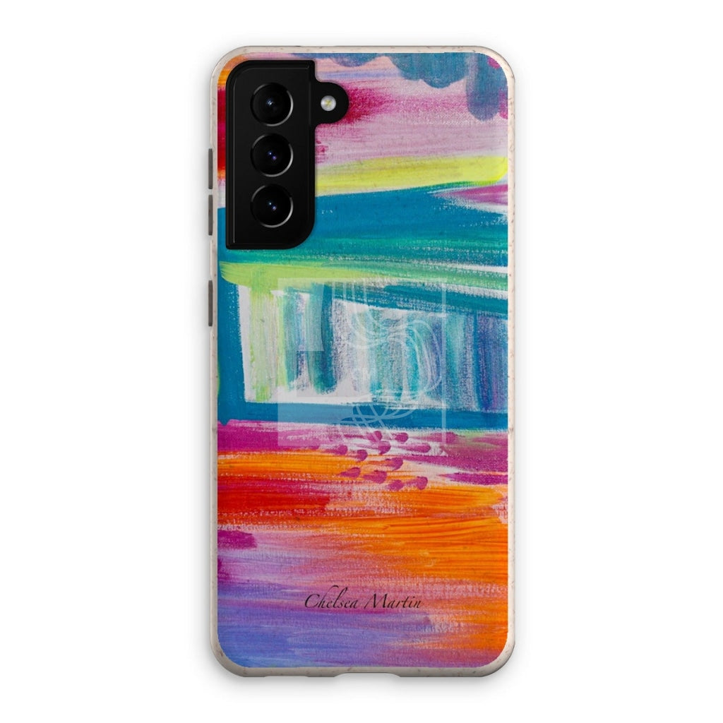 Neon Eco Phone Case Samsung Galaxy S21 / Matte & Tablet Cases