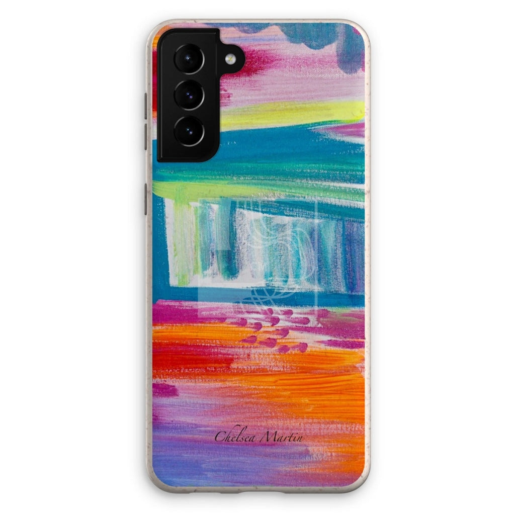 Neon Eco Phone Case Samsung Galaxy S21 Plus / Matte & Tablet Cases