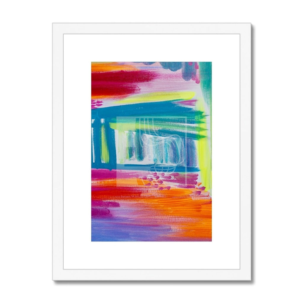 Neon Framed & Mounted Print - Chelsea Martin Art