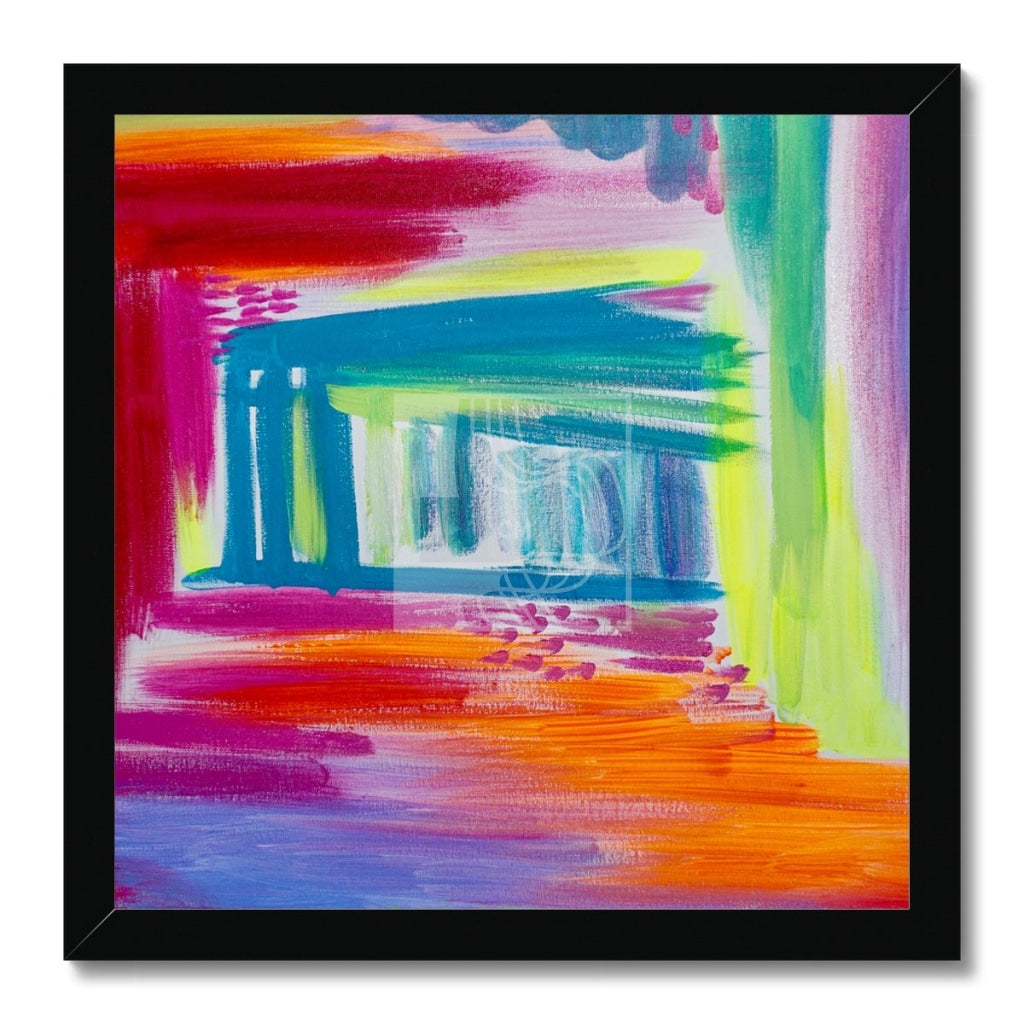 Neon Framed Print - Chelsea Martin Art