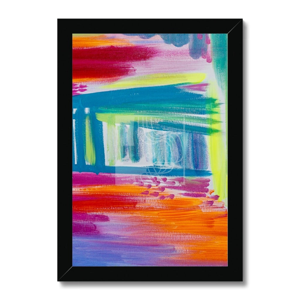 Neon Framed Print - Chelsea Martin Art