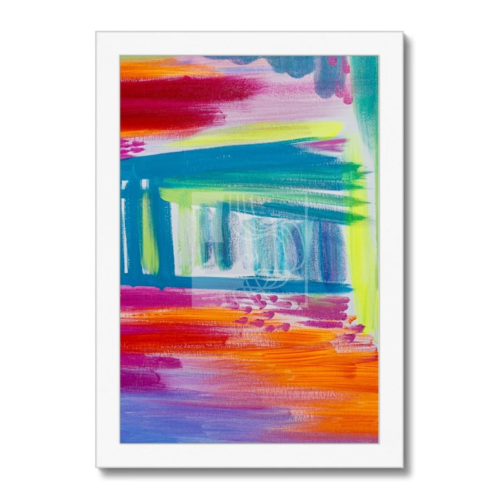 Neon Framed Print - Chelsea Martin Art