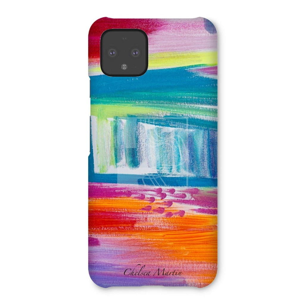 Neon Snap Phone Case Google Pixel 4 / Gloss & Tablet Cases