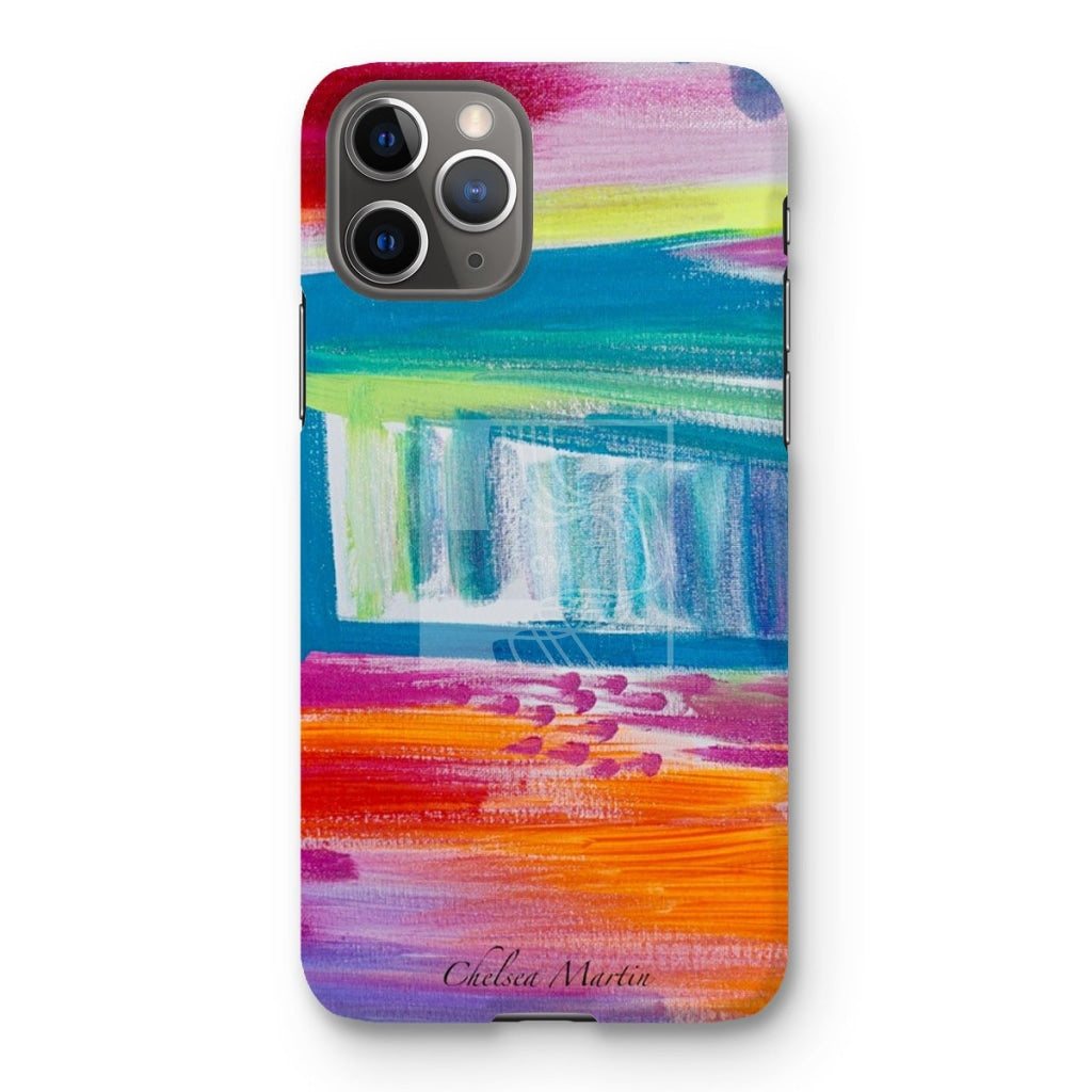 Neon Snap Phone Case Iphone 11 Pro / Gloss & Tablet Cases