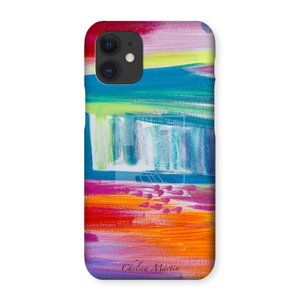 Neon Snap Phone Case Iphone 12 Mini / Gloss & Tablet Cases