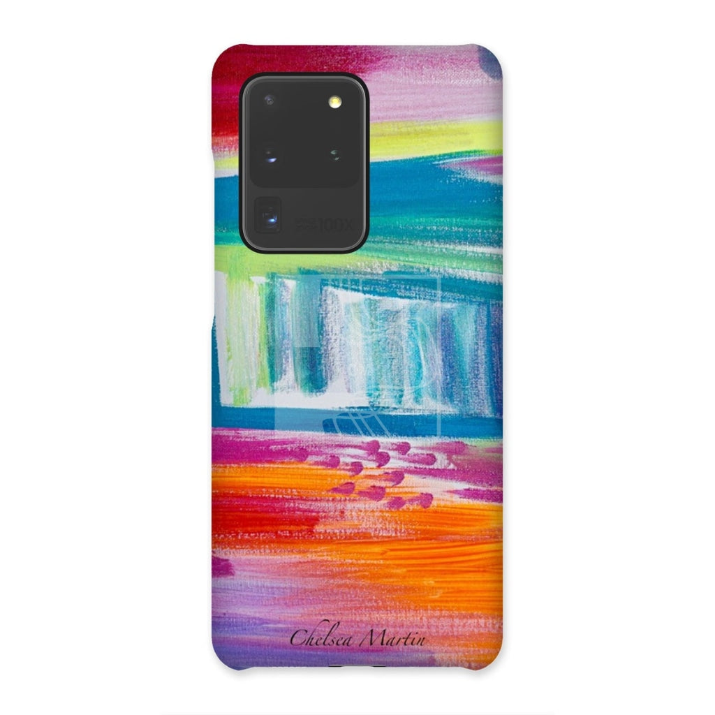 Neon Snap Phone Case Samsung Galaxy S20 Ultra / Gloss & Tablet Cases