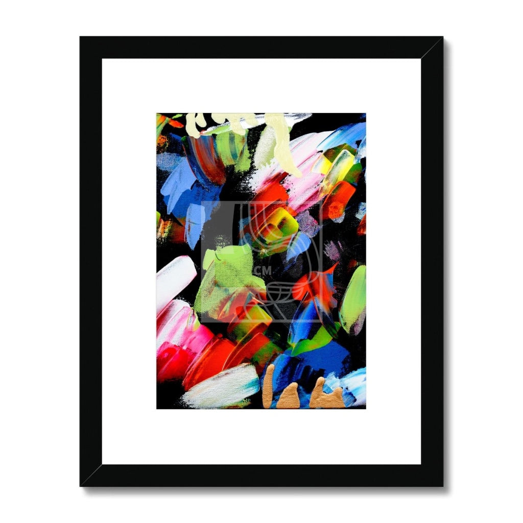 Palette Framed & Mounted Print - Chelsea Martin Art