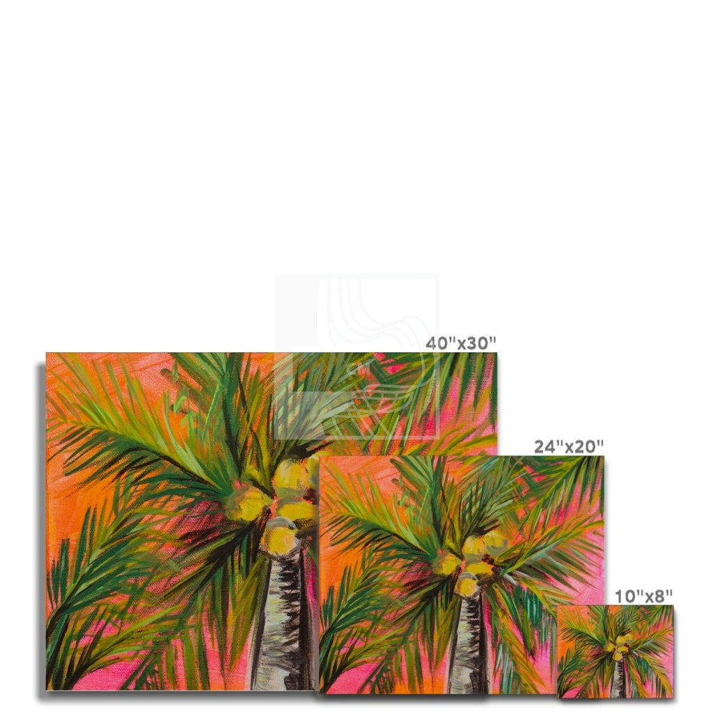 Palms Canvas - Chelsea Martin Art