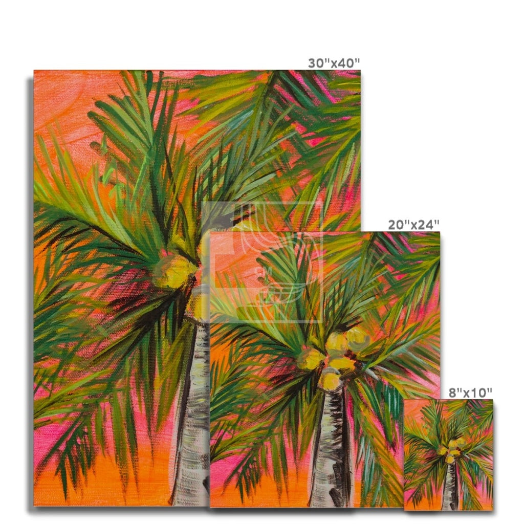 Palms Canvas - Chelsea Martin Art