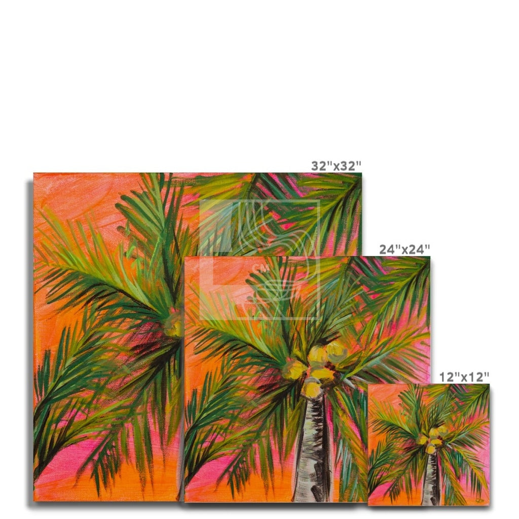 Palms Canvas - Chelsea Martin Art