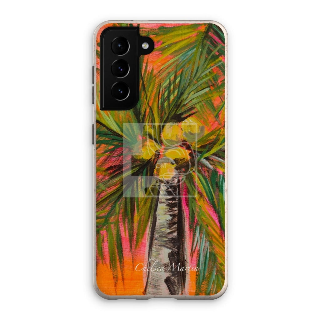 Palms Eco Phone Case Samsung Galaxy S21 / Matte & Tablet Cases