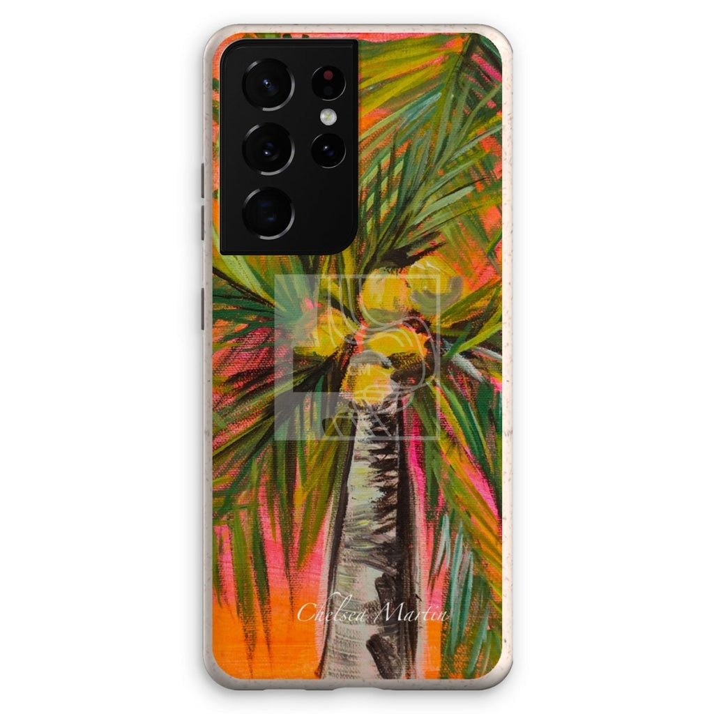 Palms Eco Phone Case Samsung Galaxy S21 Ultra / Matte & Tablet Cases