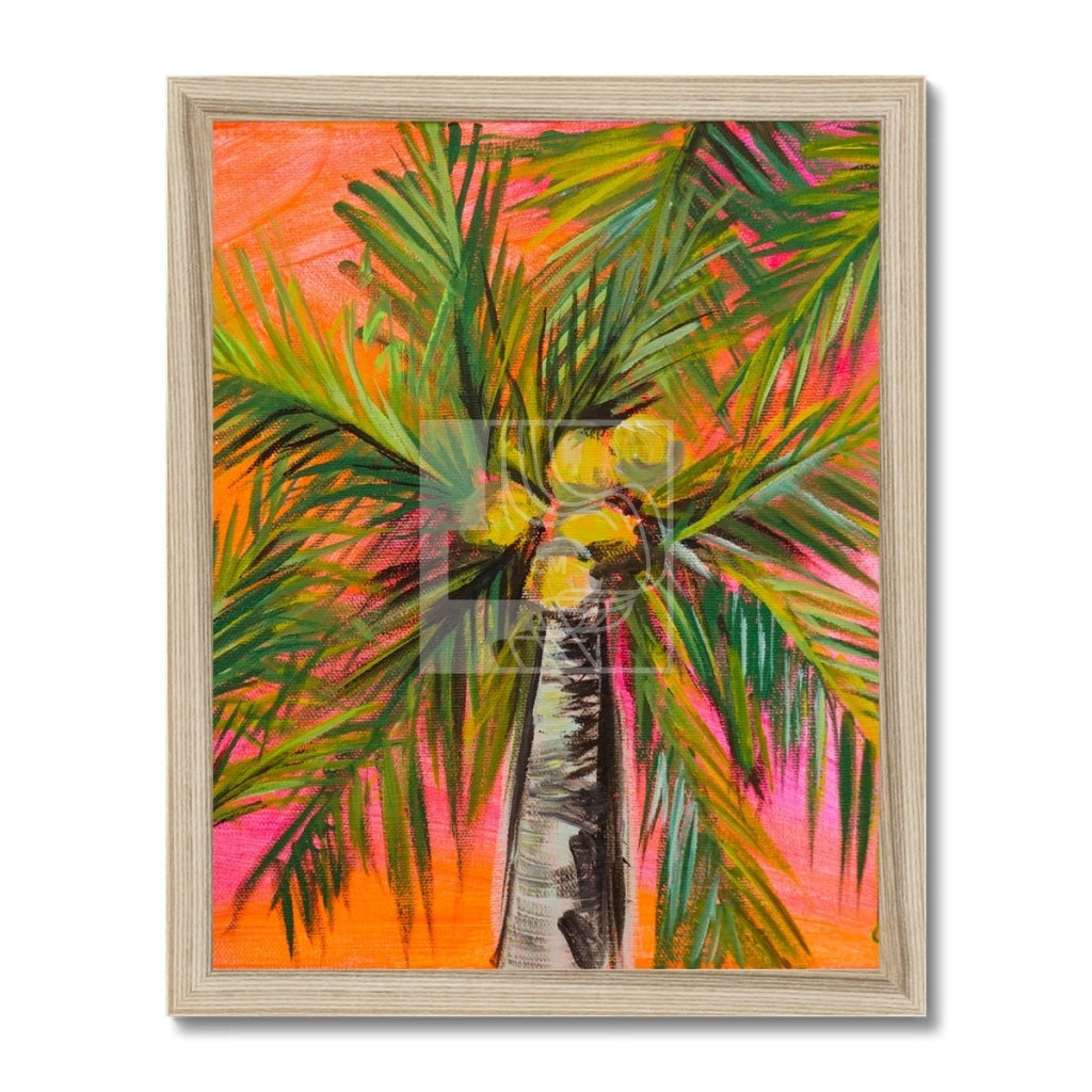 Palms Framed Print - Chelsea Martin Art