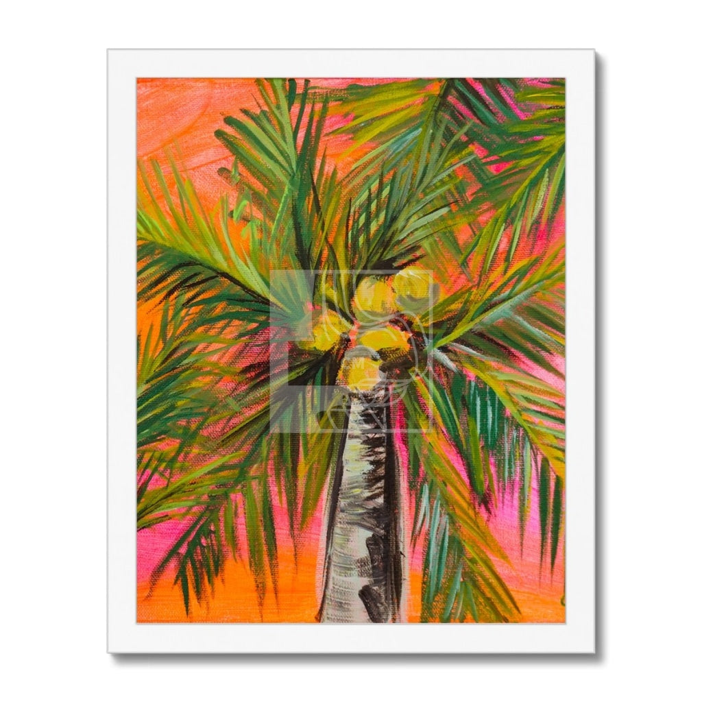 Palms Framed Print - Chelsea Martin Art