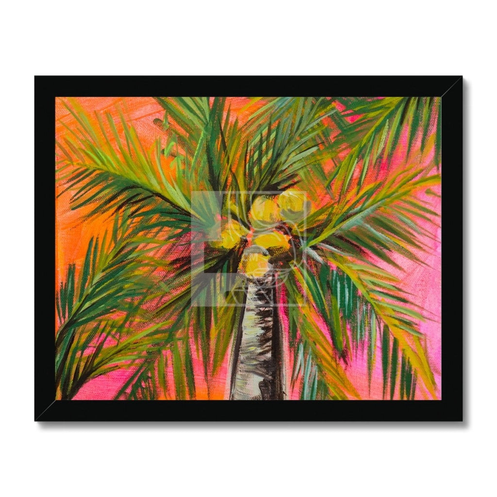 Palms Framed Print - Chelsea Martin Art