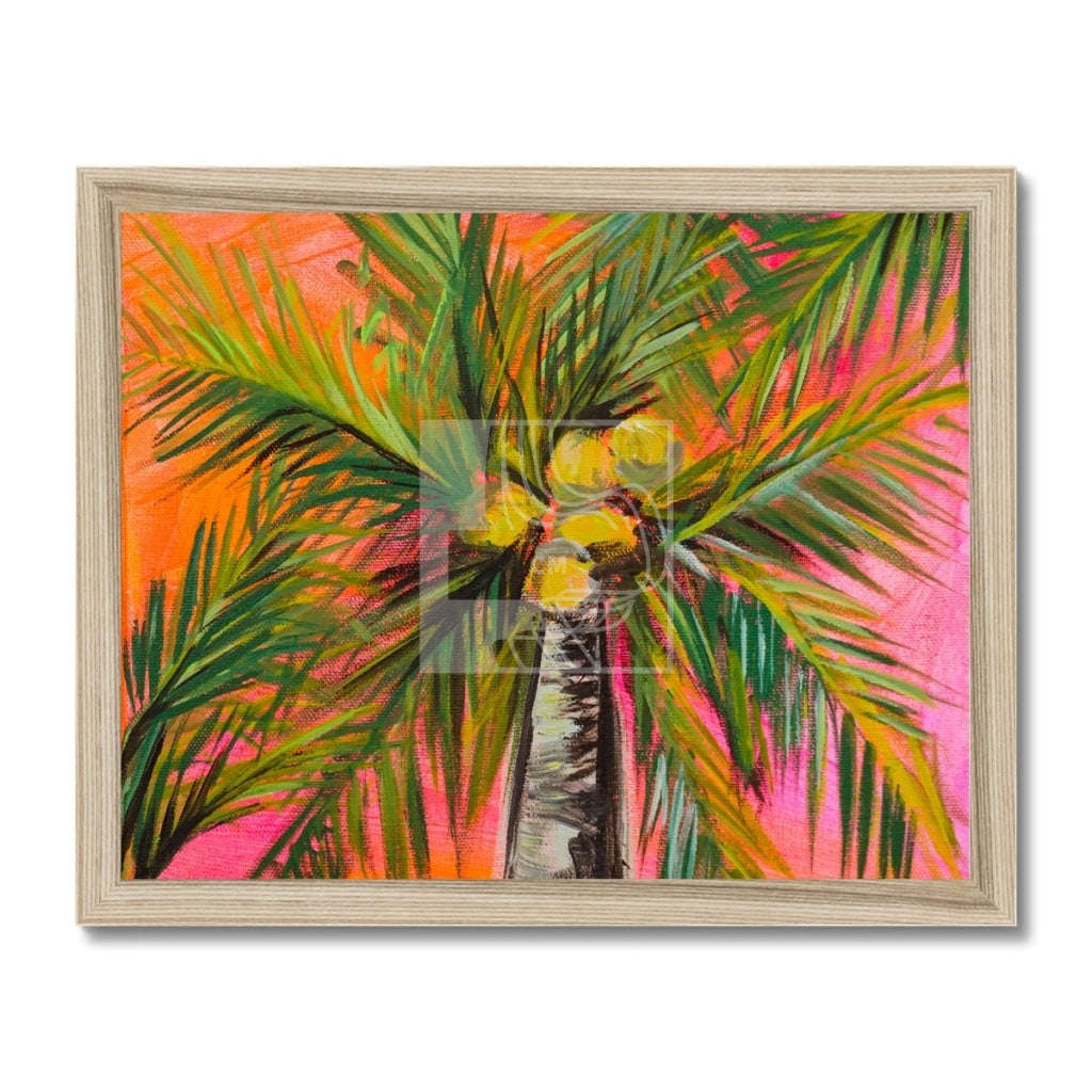 Palms Framed Print - Chelsea Martin Art