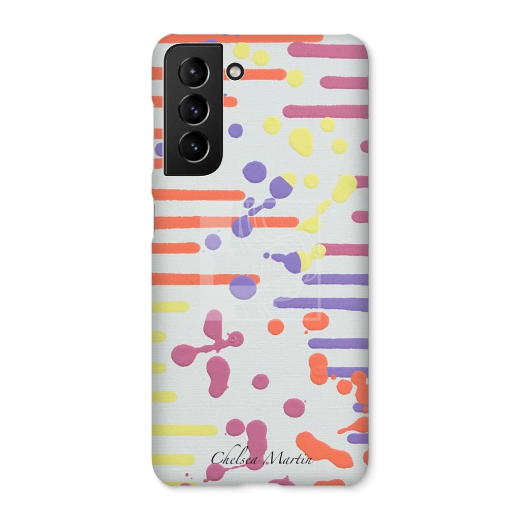 Pastel Snap Phone Case Samsung Galaxy S21 / Gloss & Tablet Cases