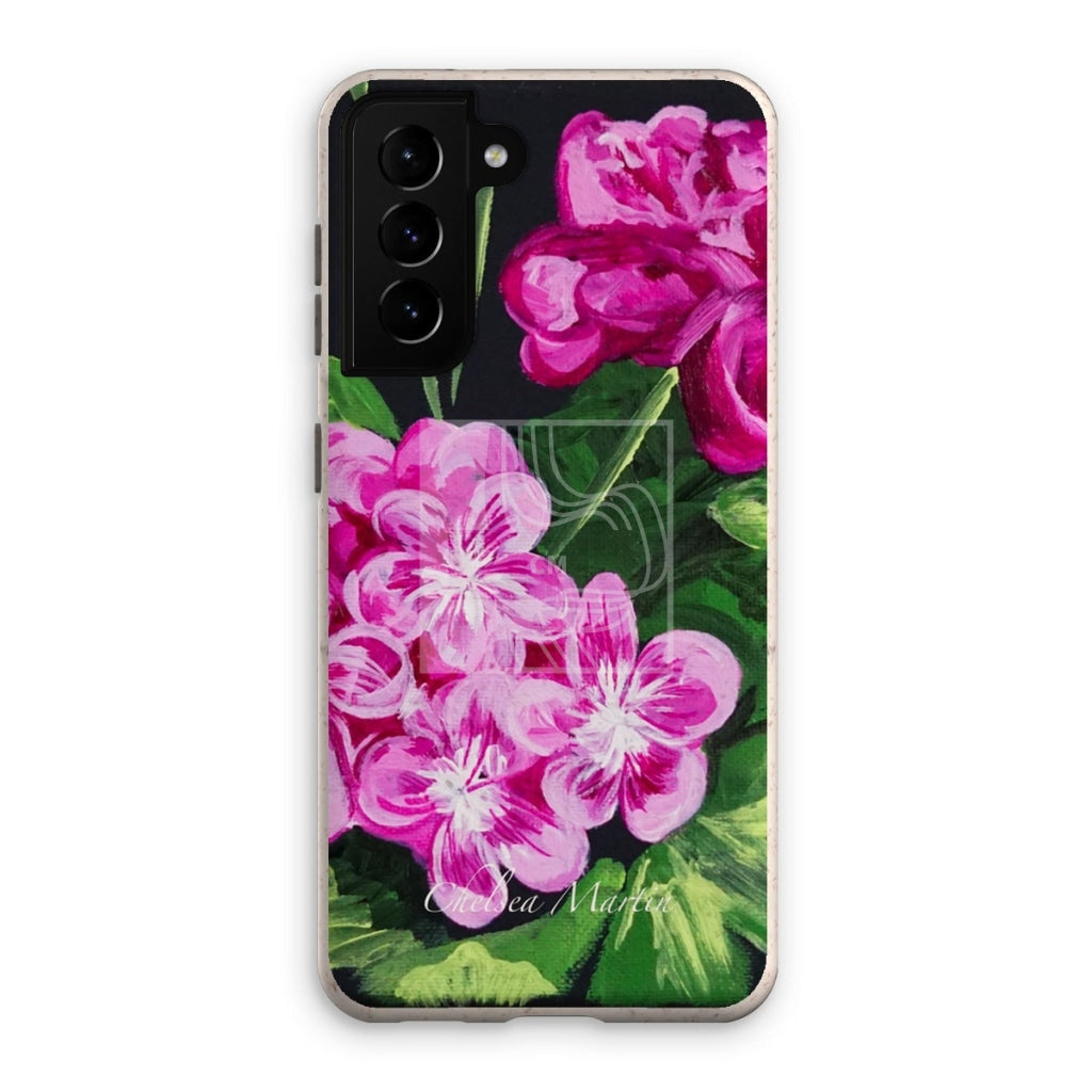 Pink Eco Phone Case Samsung Galaxy S21 / Matte & Tablet Cases