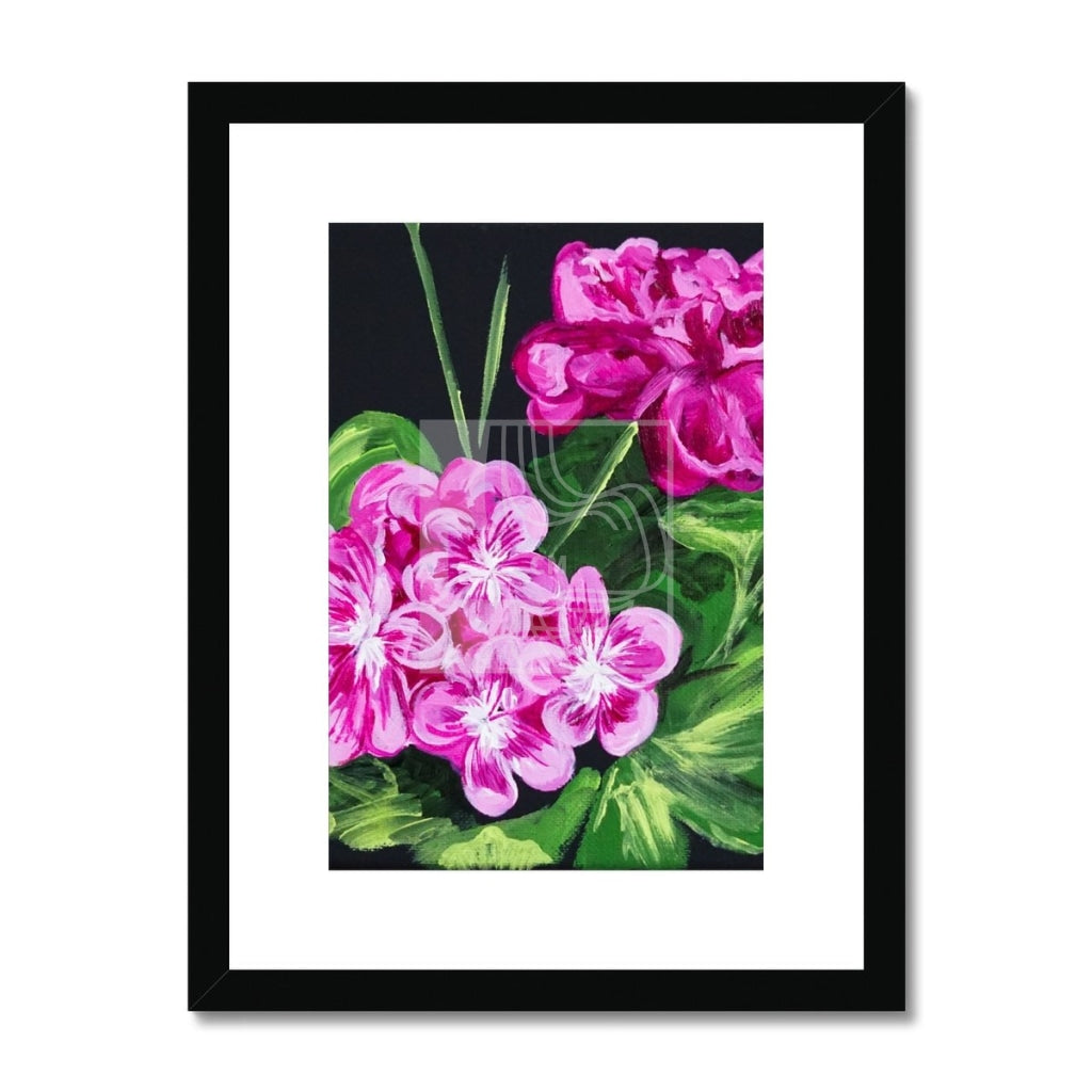 Pink Framed & Mounted Print - Chelsea Martin Art