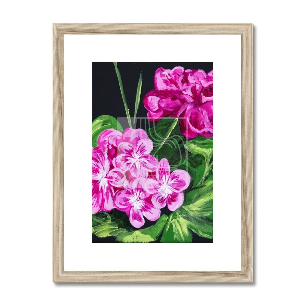 Pink Framed & Mounted Print - Chelsea Martin Art