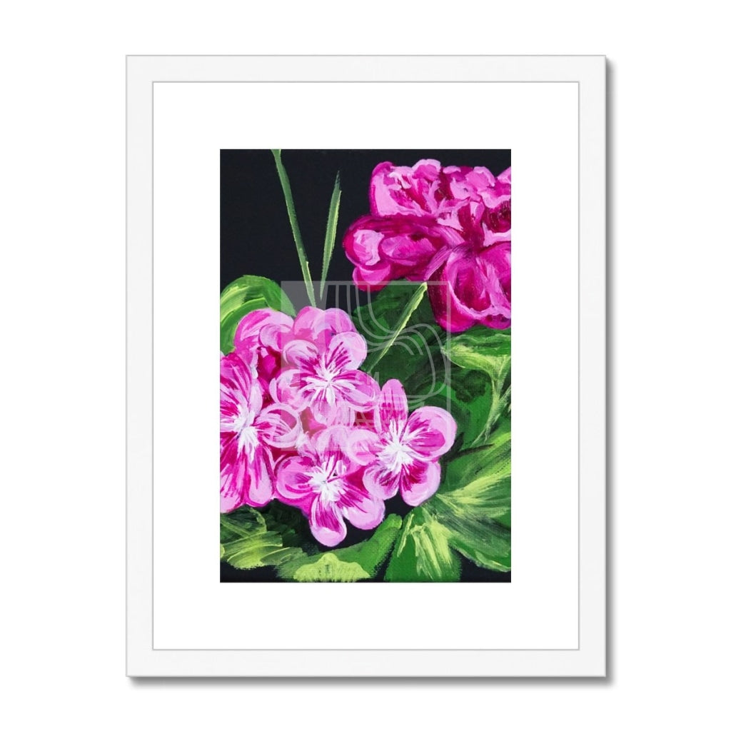 Pink Framed & Mounted Print - Chelsea Martin Art