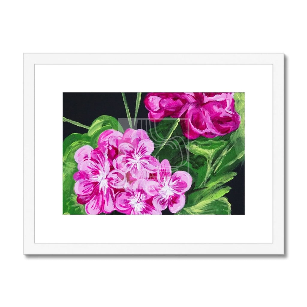 Pink Framed & Mounted Print - Chelsea Martin Art