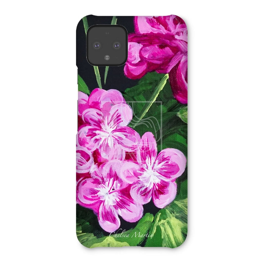 Pink Snap Phone Case Google Pixel 4 / Gloss & Tablet Cases