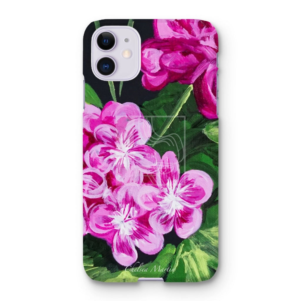 Pink Snap Phone Case Iphone 11 / Gloss & Tablet Cases