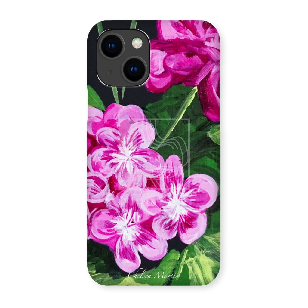 Pink Snap Phone Case Iphone 14 / Gloss & Tablet Cases