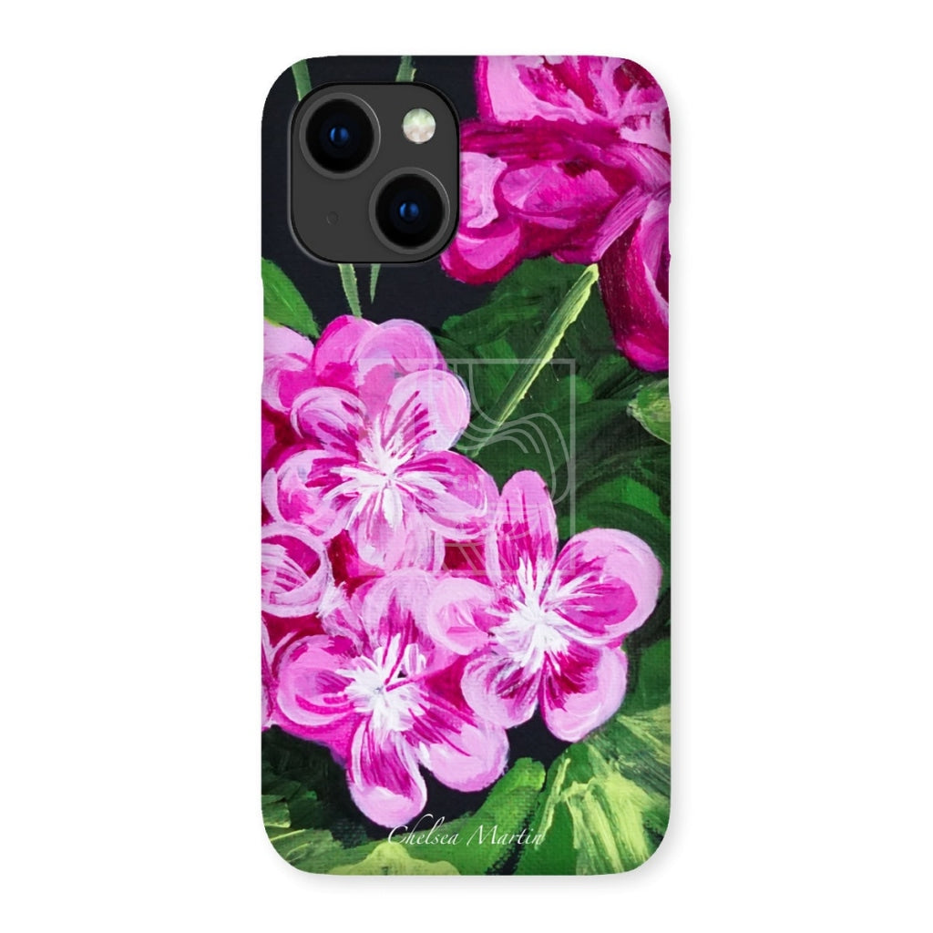 Pink Snap Phone Case Iphone 14 Plus / Gloss & Tablet Cases