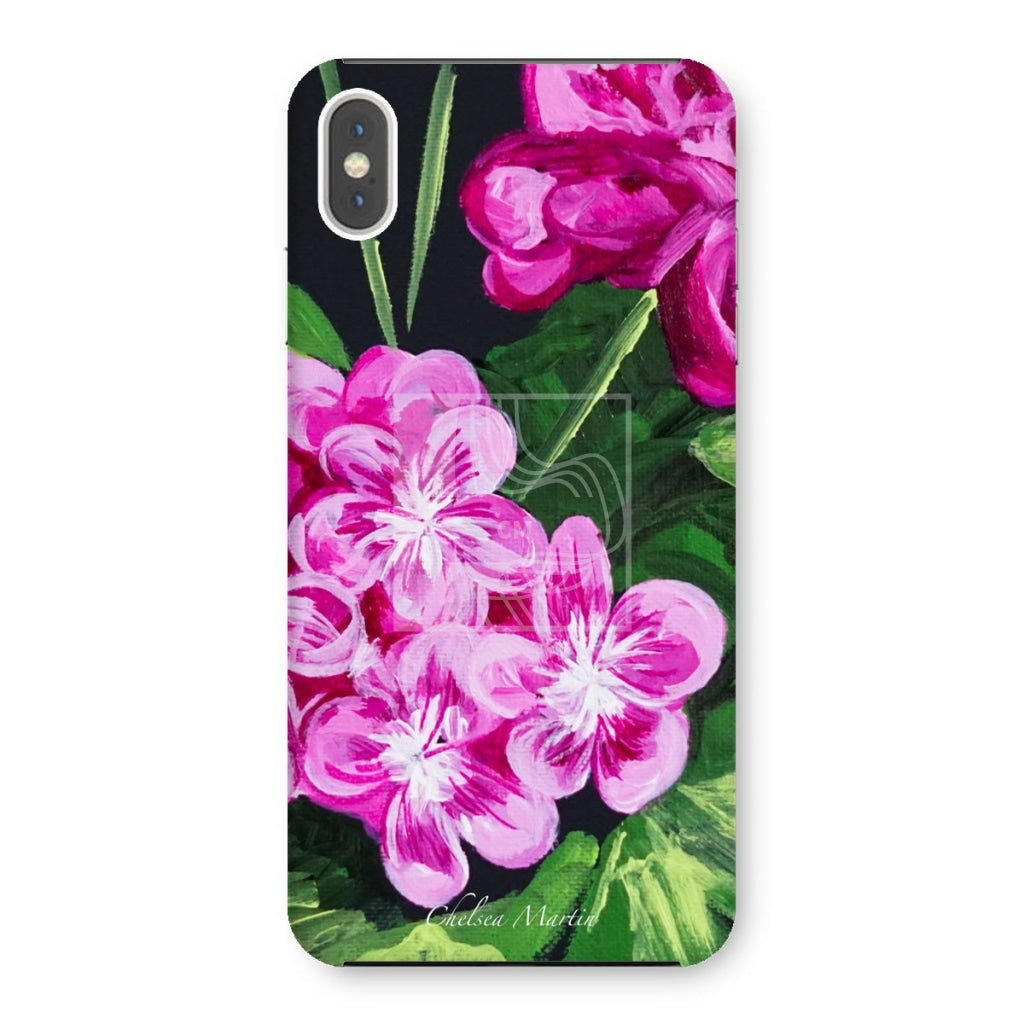 Pink Snap Phone Case Iphone Xs Max / Gloss & Tablet Cases