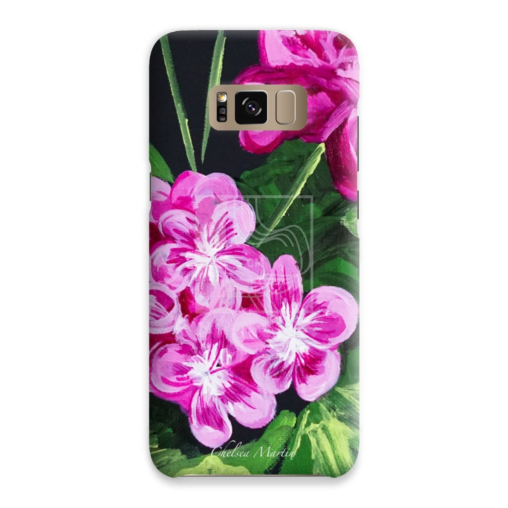 Pink Snap Phone Case Samsung Galaxy S8 / Gloss & Tablet Cases