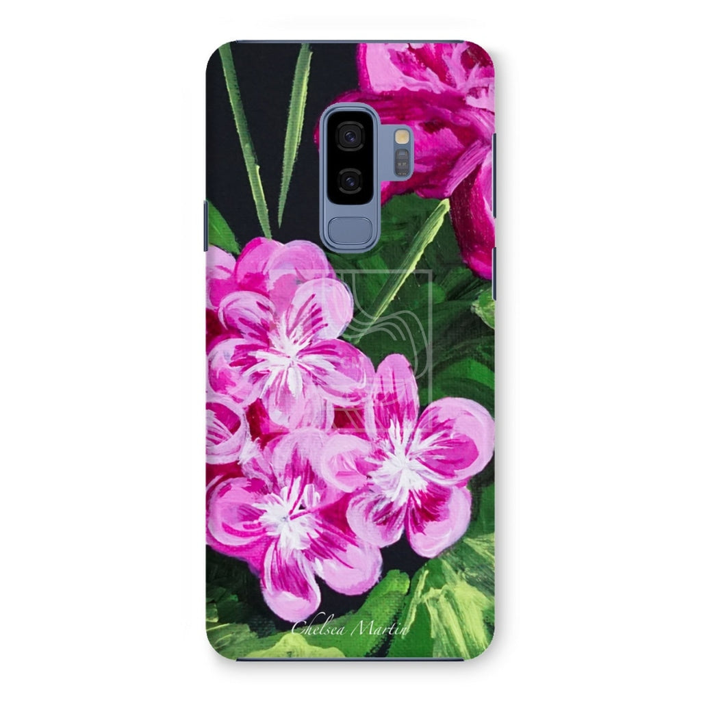 Pink Snap Phone Case Samsung Galaxy S9 Plus / Gloss & Tablet Cases