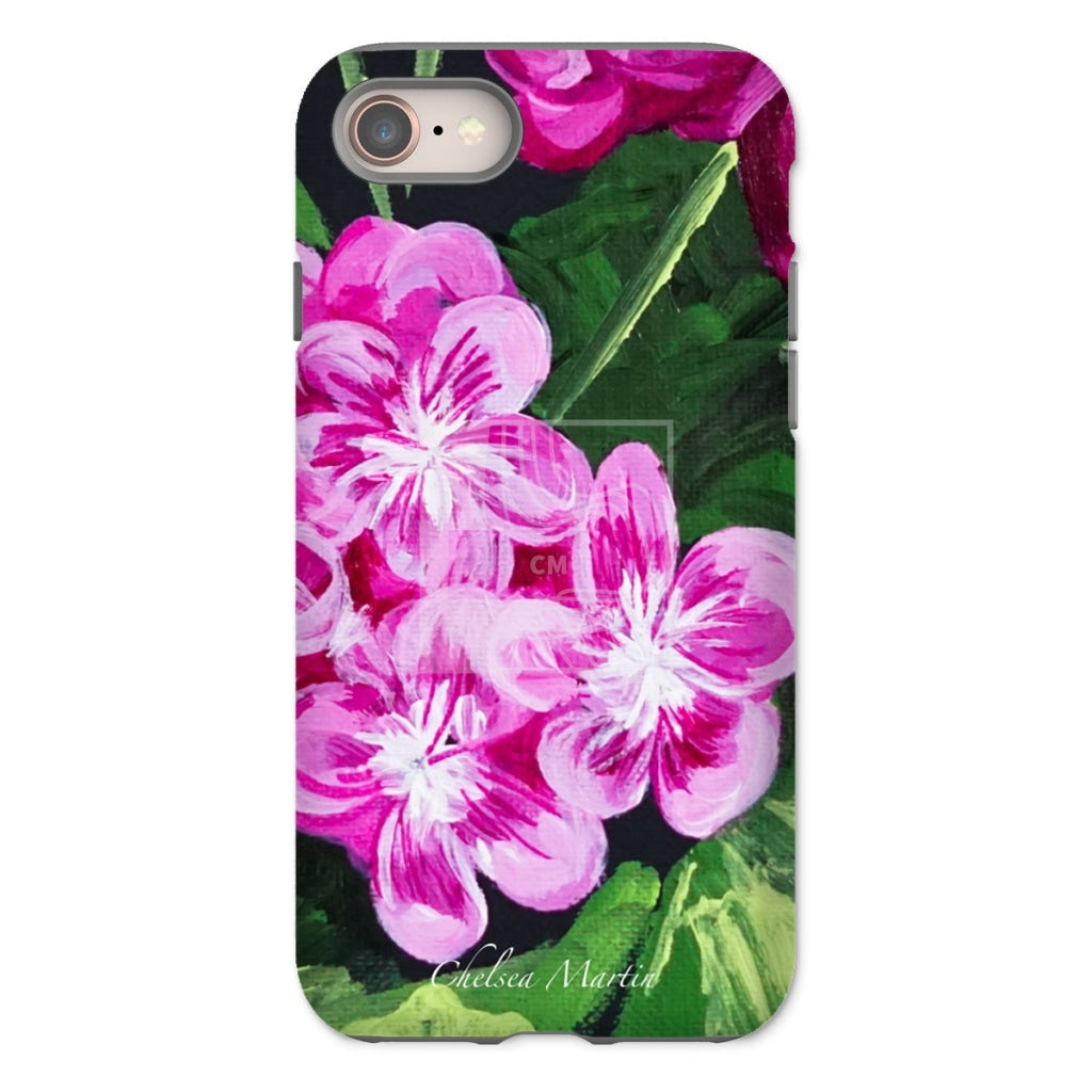 Pink Tough Phone Case Iphone 8 / Gloss & Tablet Cases