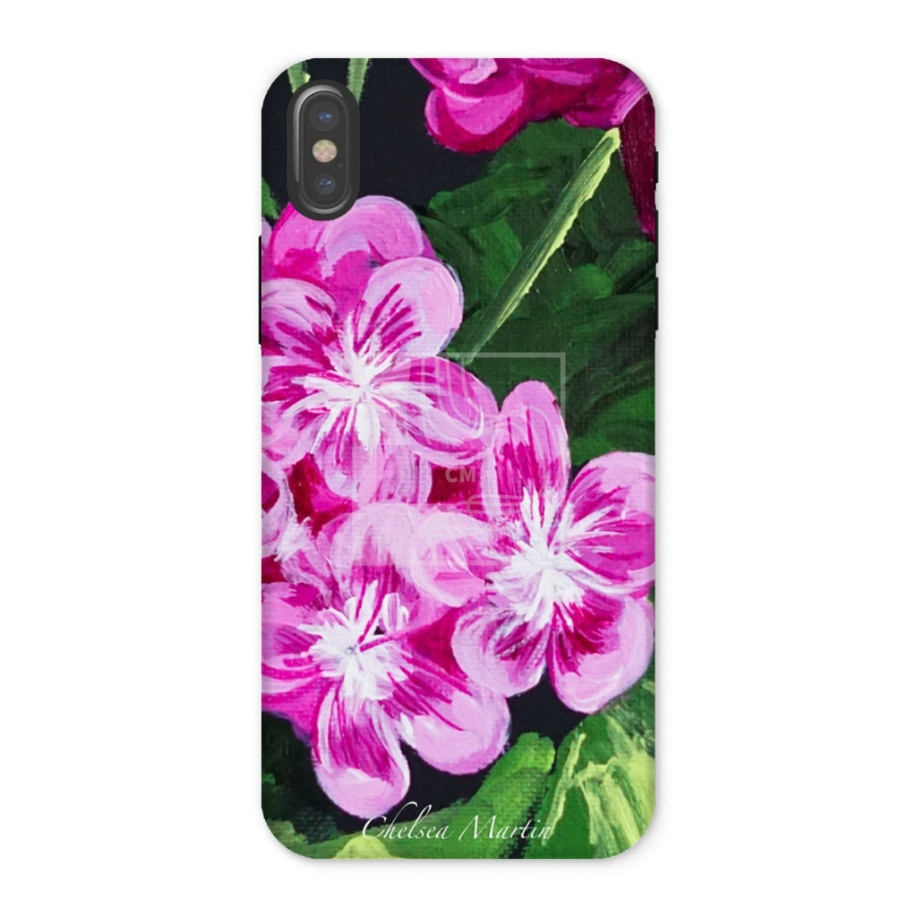 Pink Tough Phone Case Iphone X / Gloss & Tablet Cases