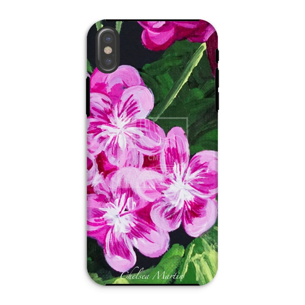 Pink Tough Phone Case Iphone Xs / Gloss & Tablet Cases