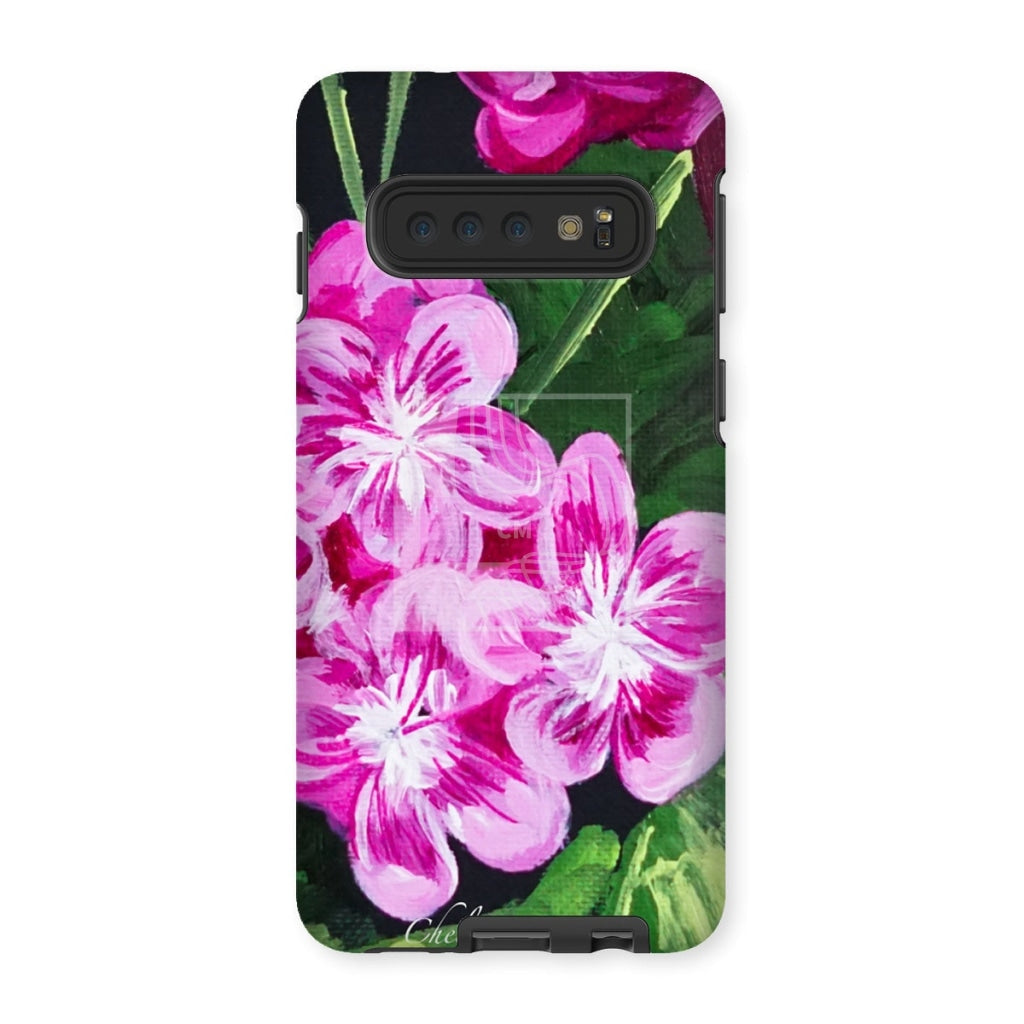 Pink Tough Phone Case Samsung Galaxy S10 / Gloss & Tablet Cases