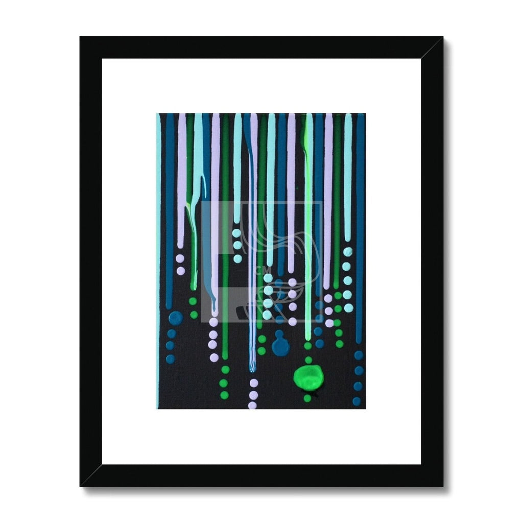 Rain Framed & Mounted Print - Chelsea Martin Art