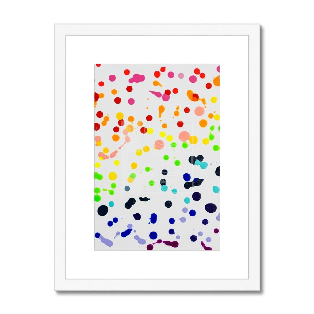 Rainbow Framed & Mounted Print - Chelsea Martin Art