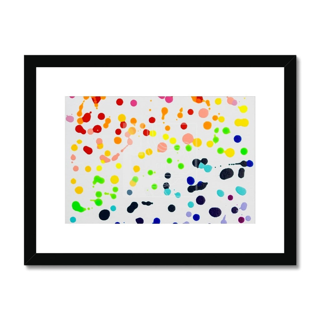 Rainbow Framed & Mounted Print - Chelsea Martin Art