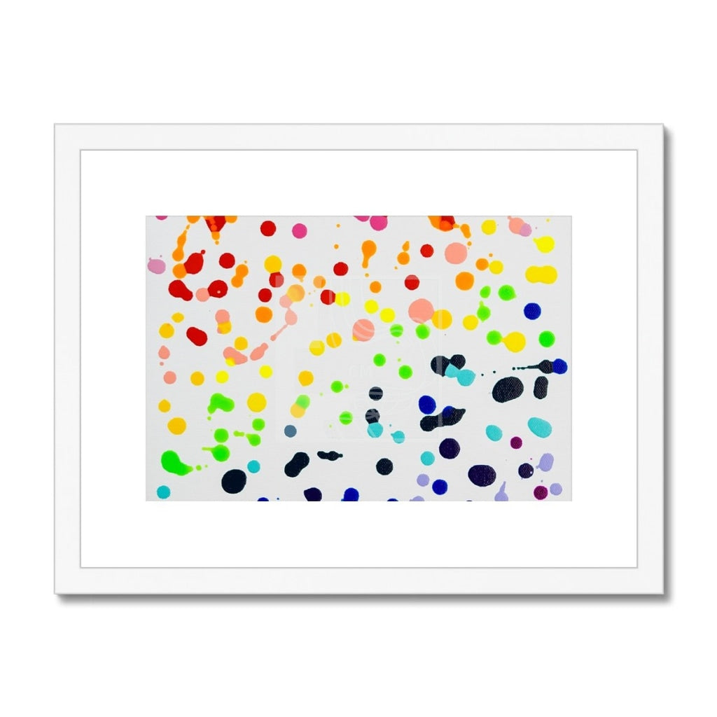 Rainbow Framed & Mounted Print - Chelsea Martin Art