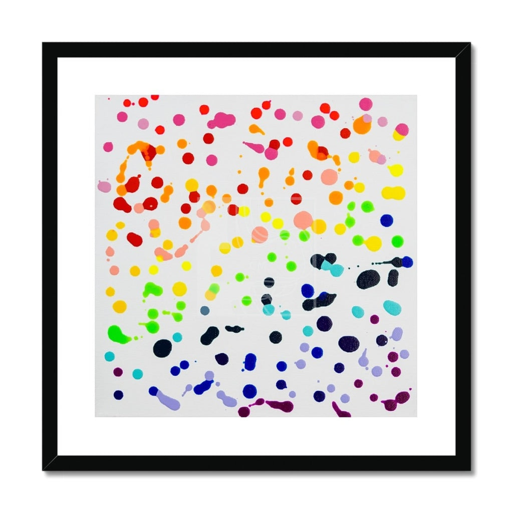 Rainbow Framed & Mounted Print - Chelsea Martin Art