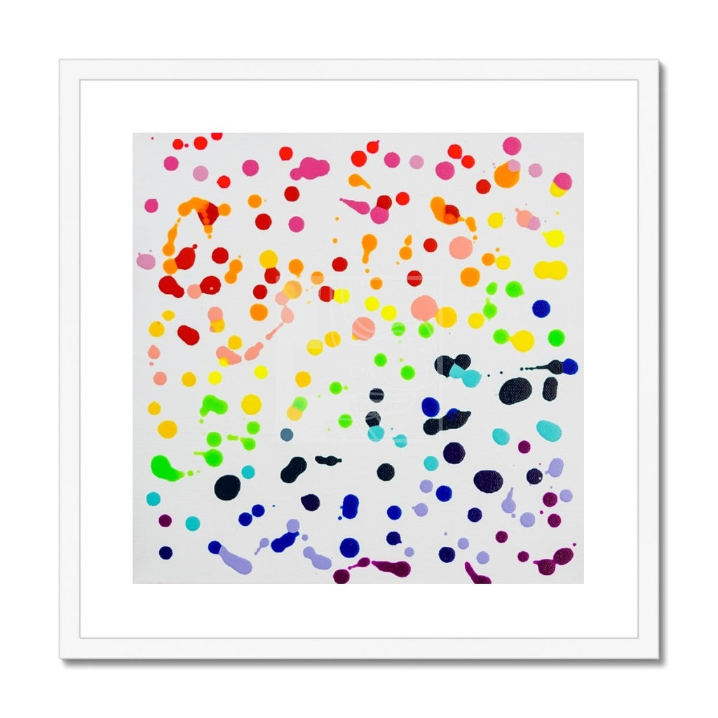 Rainbow Framed & Mounted Print - Chelsea Martin Art