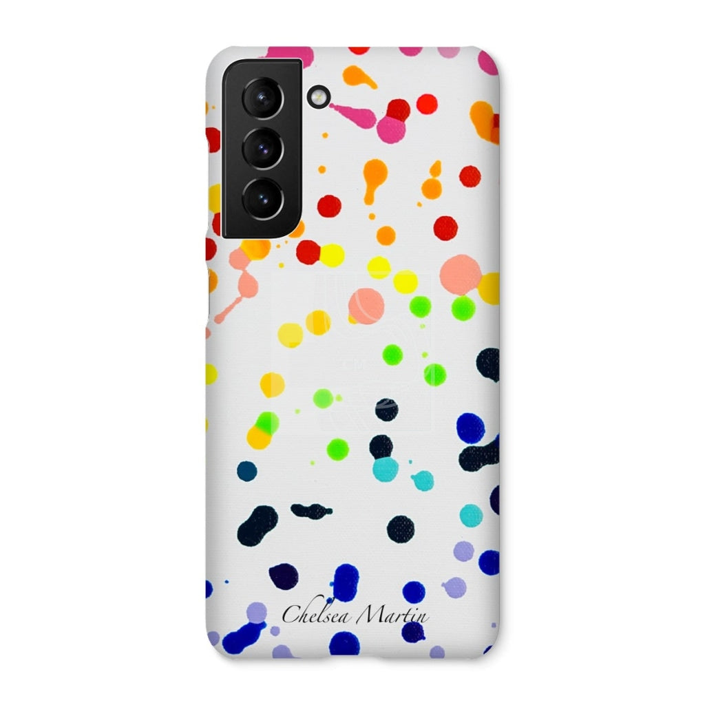 Rainbow Snap Phone Case Samsung Galaxy S21 / Gloss & Tablet Cases