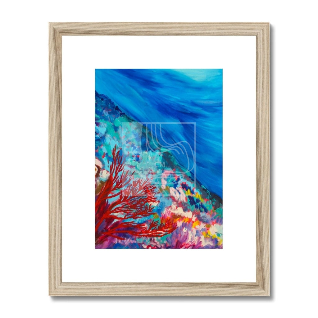 Reef Framed & Mounted Print - Chelsea Martin Art