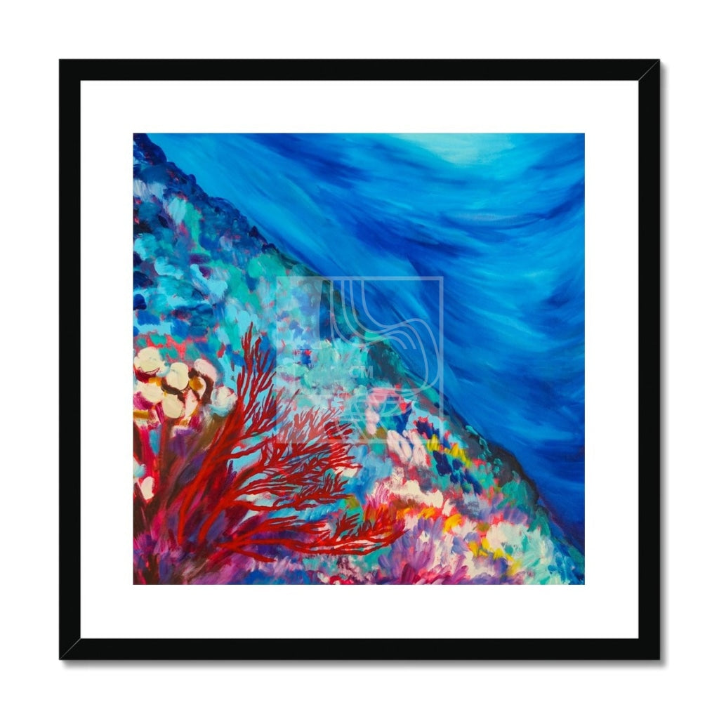 Reef Framed & Mounted Print - Chelsea Martin Art